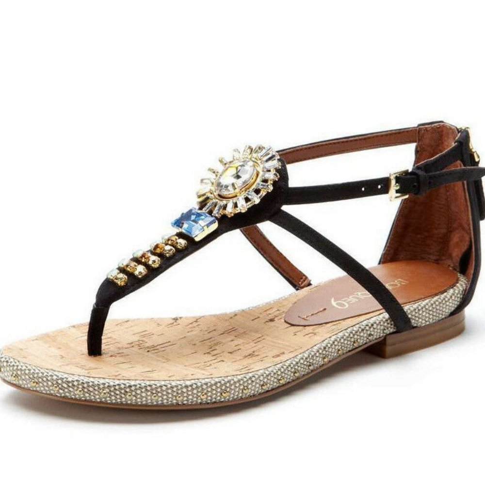 NEW BOUTIQUE 9 Mixitup Crystal Jeweled Sandal